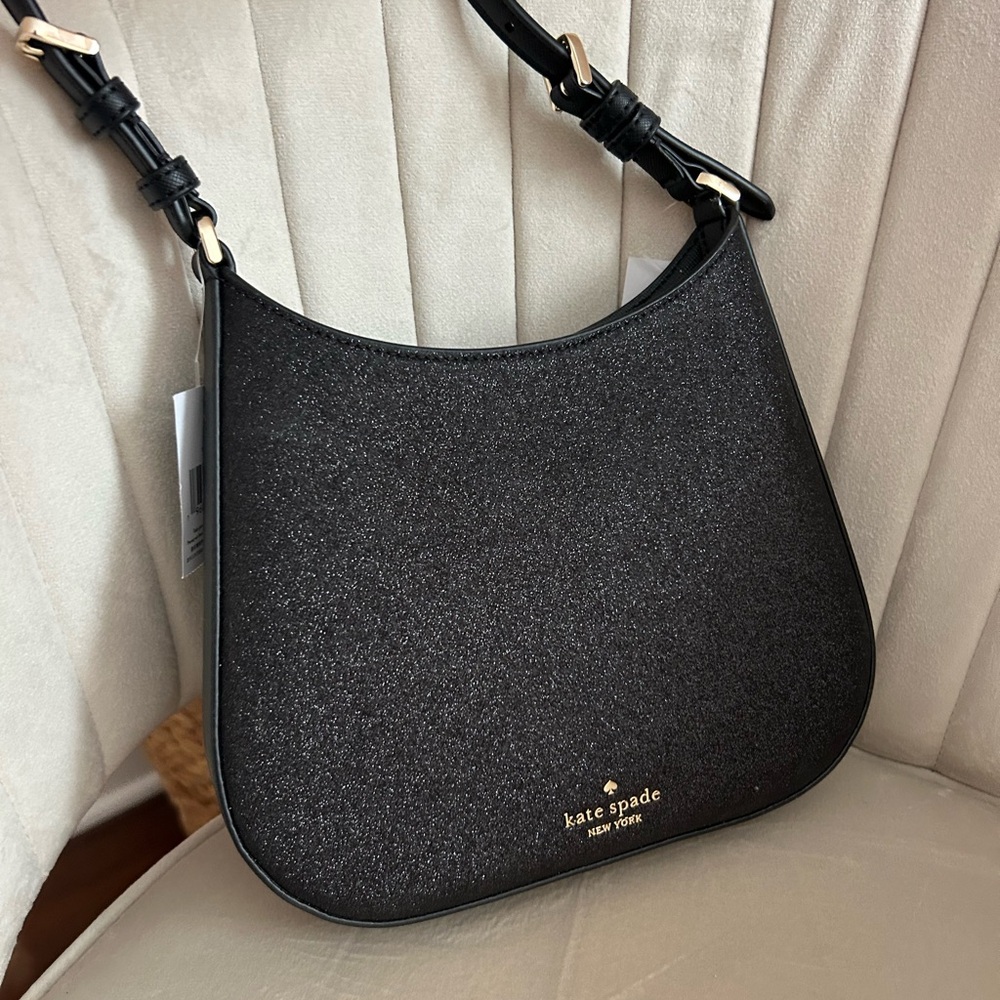 Kate Spade Black Shoulder Bag with Sleek Design